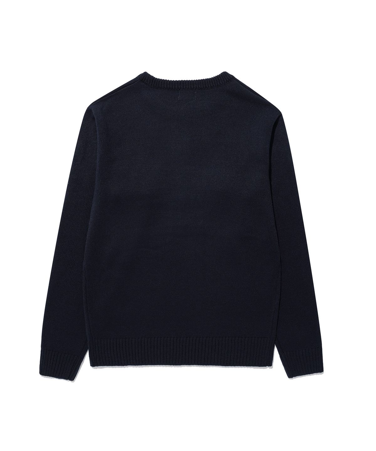킴스 프레시 코튼 마켓(KIMS FRESH COTTON MARKET) (Unisex) Messy Alpha Logo Sweater Navy