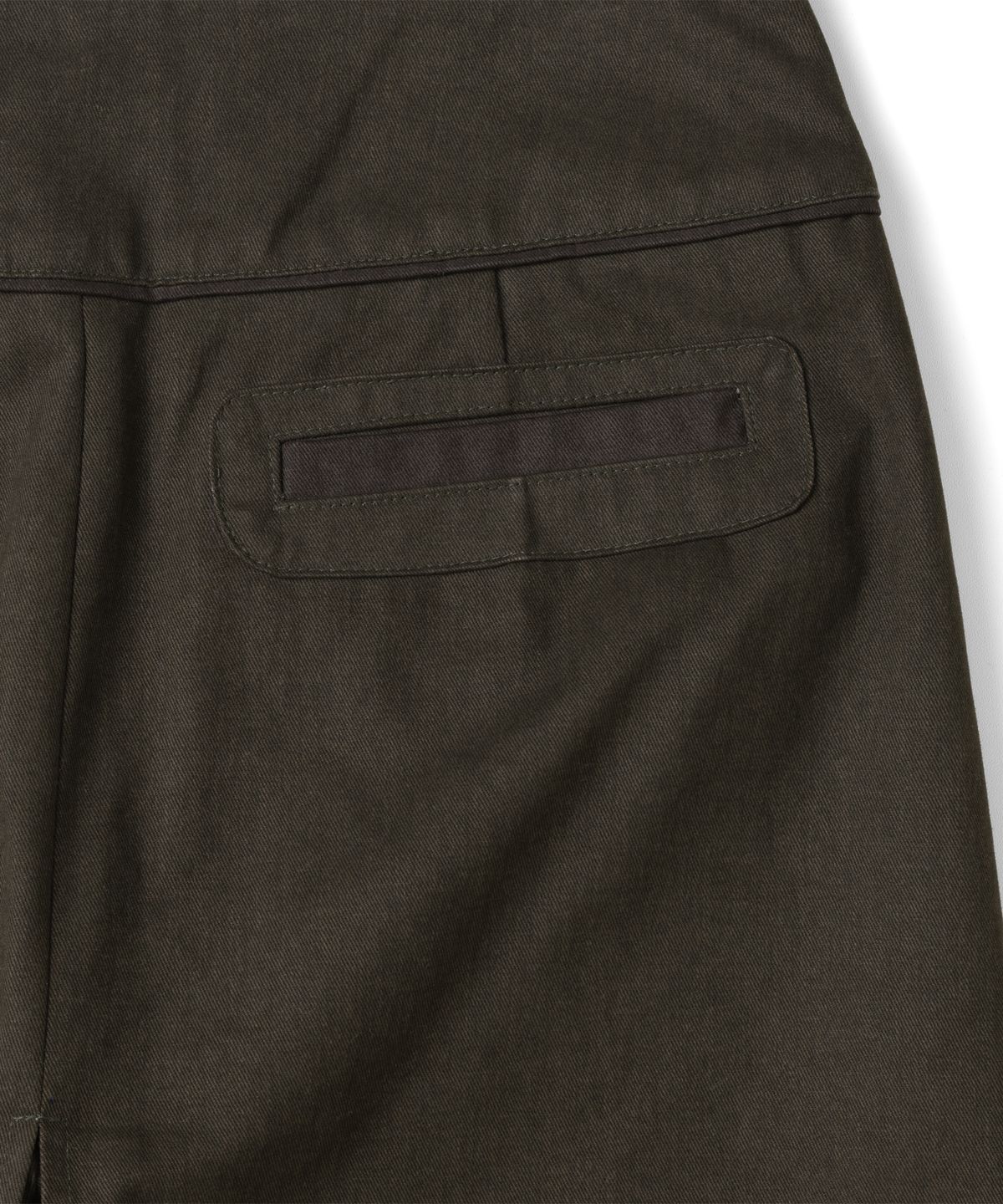 더콜디스트모먼트(THE COLDEST MOMENT) (w) TCM skirt layered pants (brown)