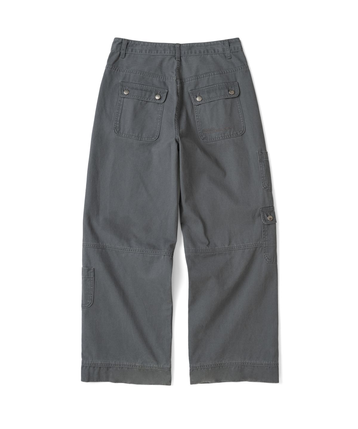 더콜디스트모먼트(THE COLDEST MOMENT) TCM vintage washed pocket pants (charcoal)