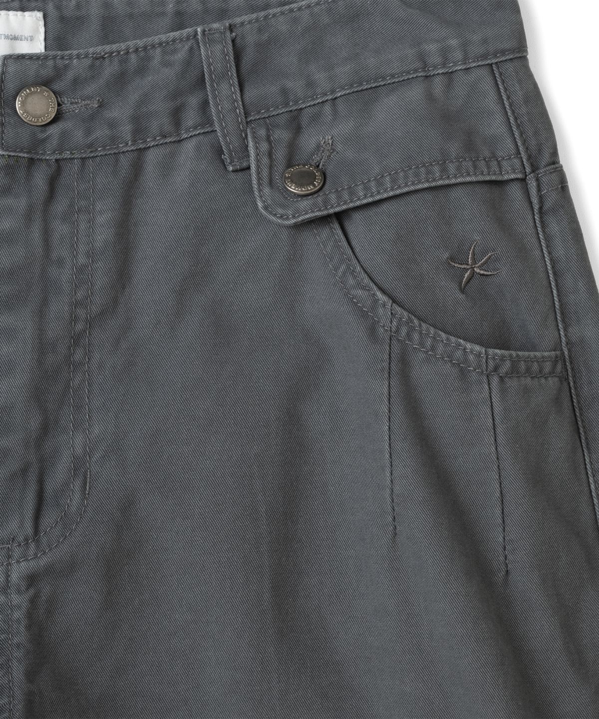 더콜디스트모먼트(THE COLDEST MOMENT) TCM vintage washed pocket pants (charcoal)