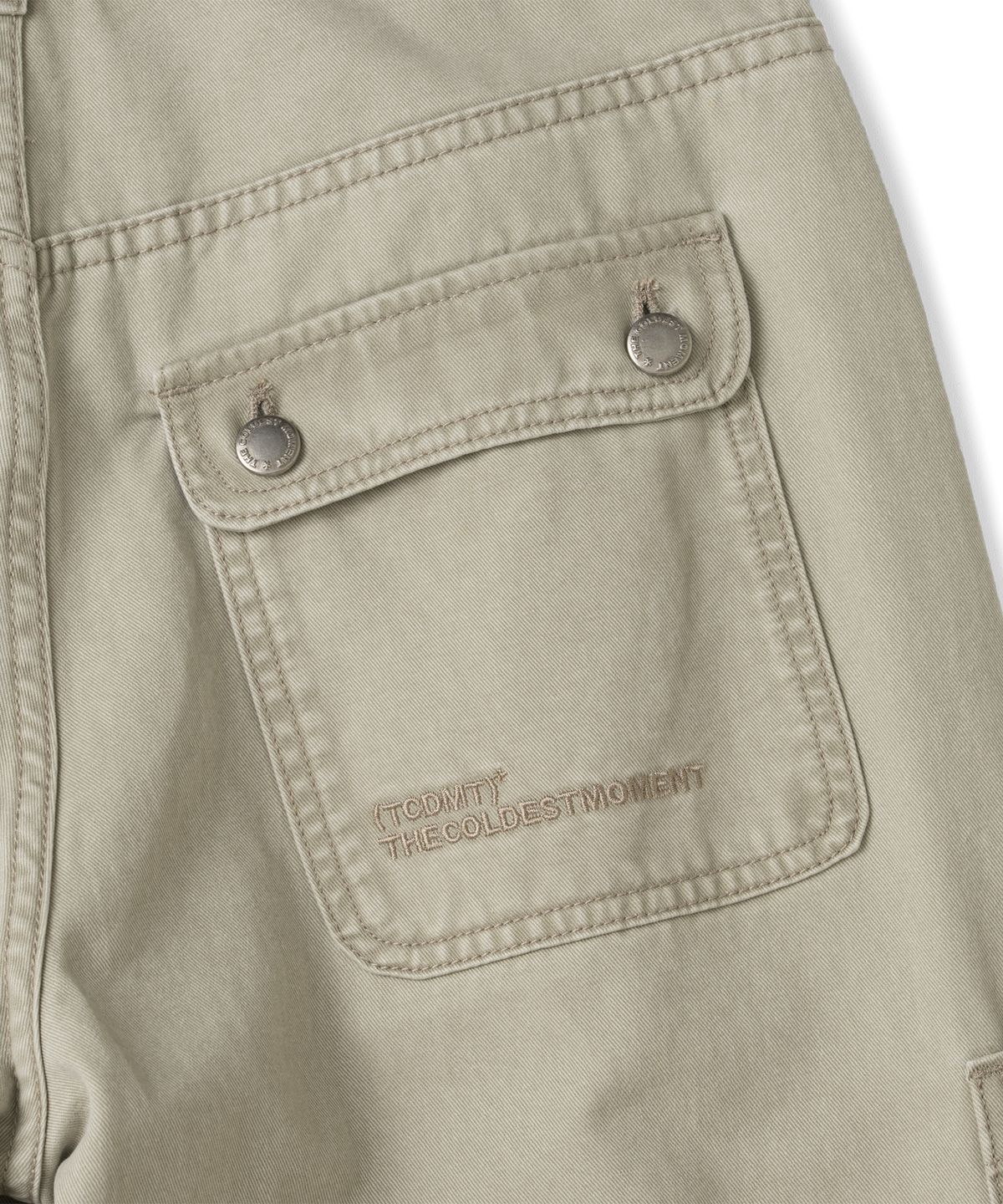 더콜디스트모먼트(THE COLDEST MOMENT) TCM vintage washed pocket pants (beige)