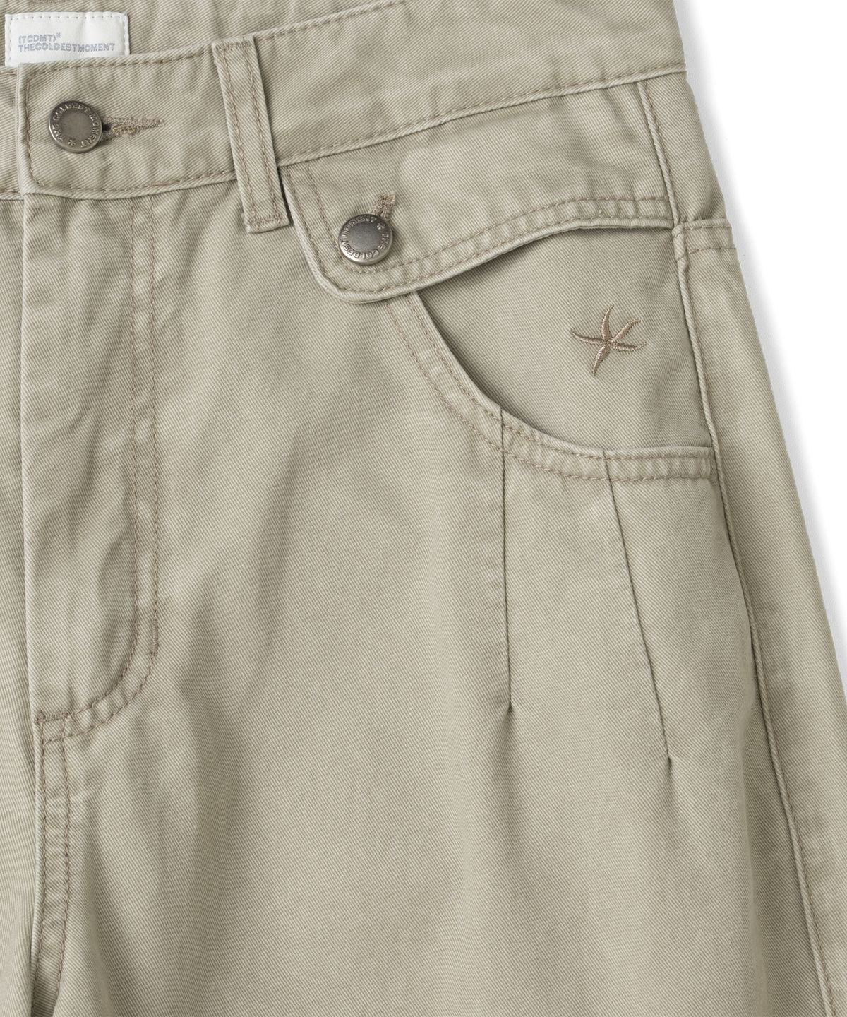 더콜디스트모먼트(THE COLDEST MOMENT) TCM vintage washed pocket pants (beige)