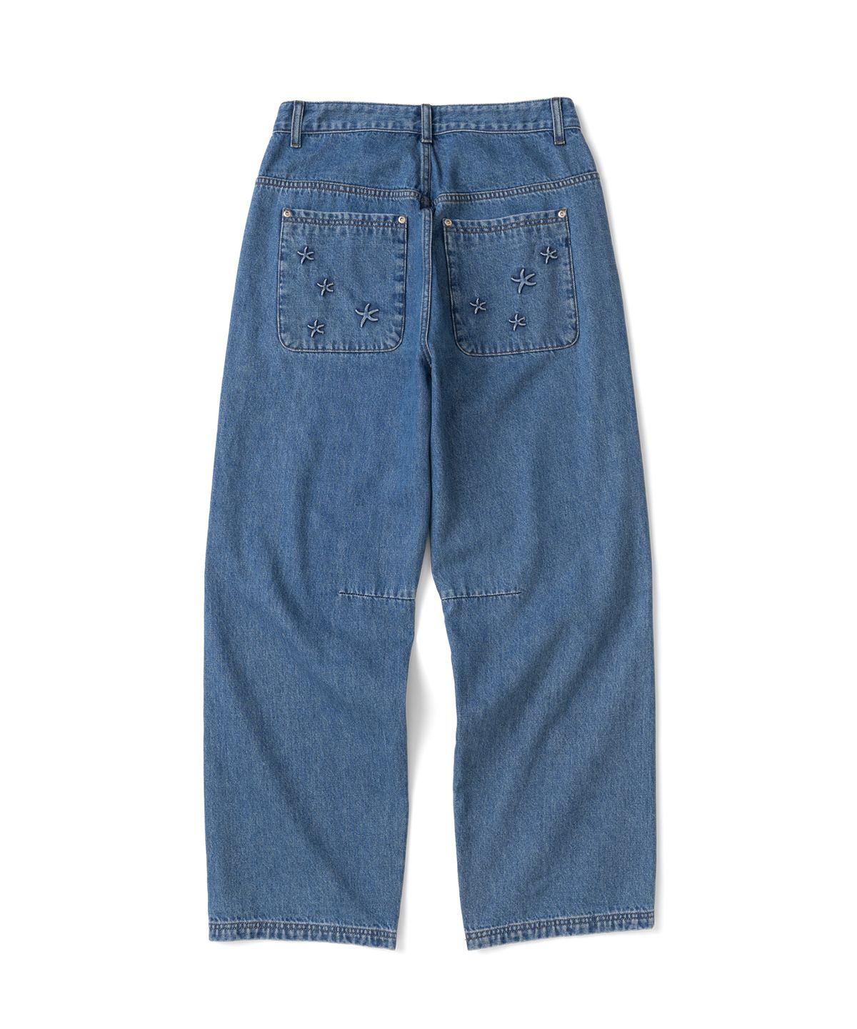 더콜디스트모먼트(THE COLDEST MOMENT) TCM starfish pocket button denim pants (blue)