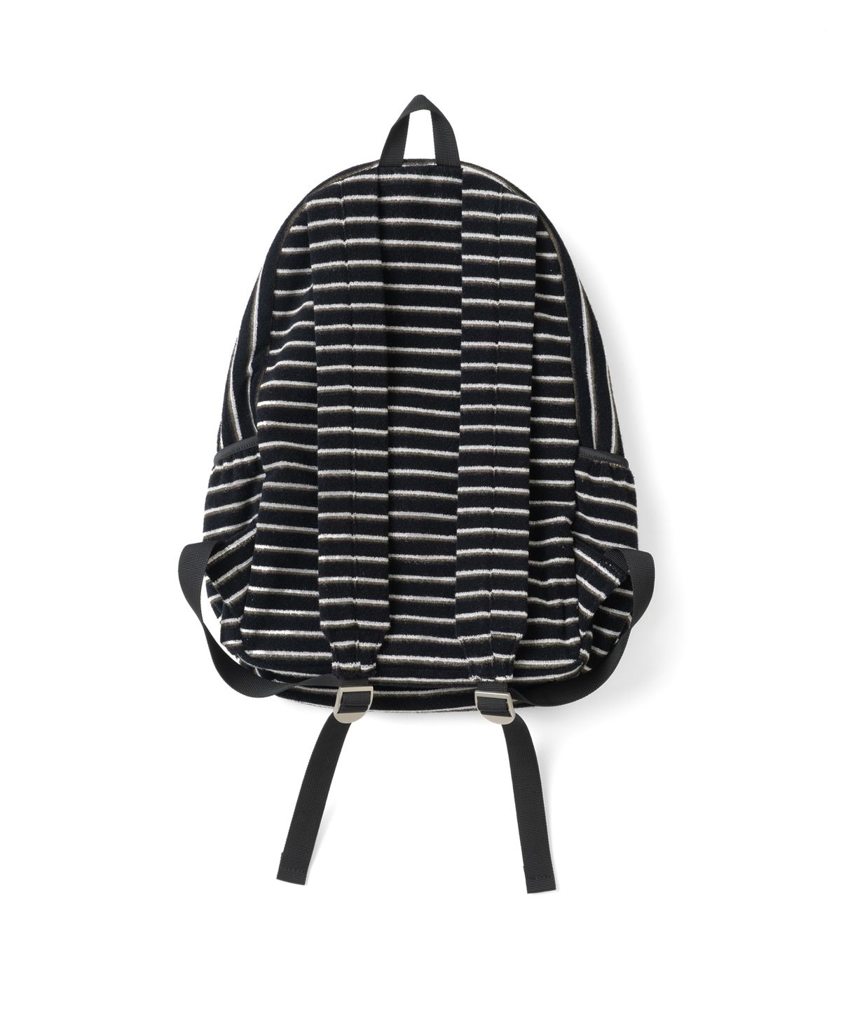 더콜디스트모먼트(THE COLDEST MOMENT) TCM terry multi stripe backpack (black)