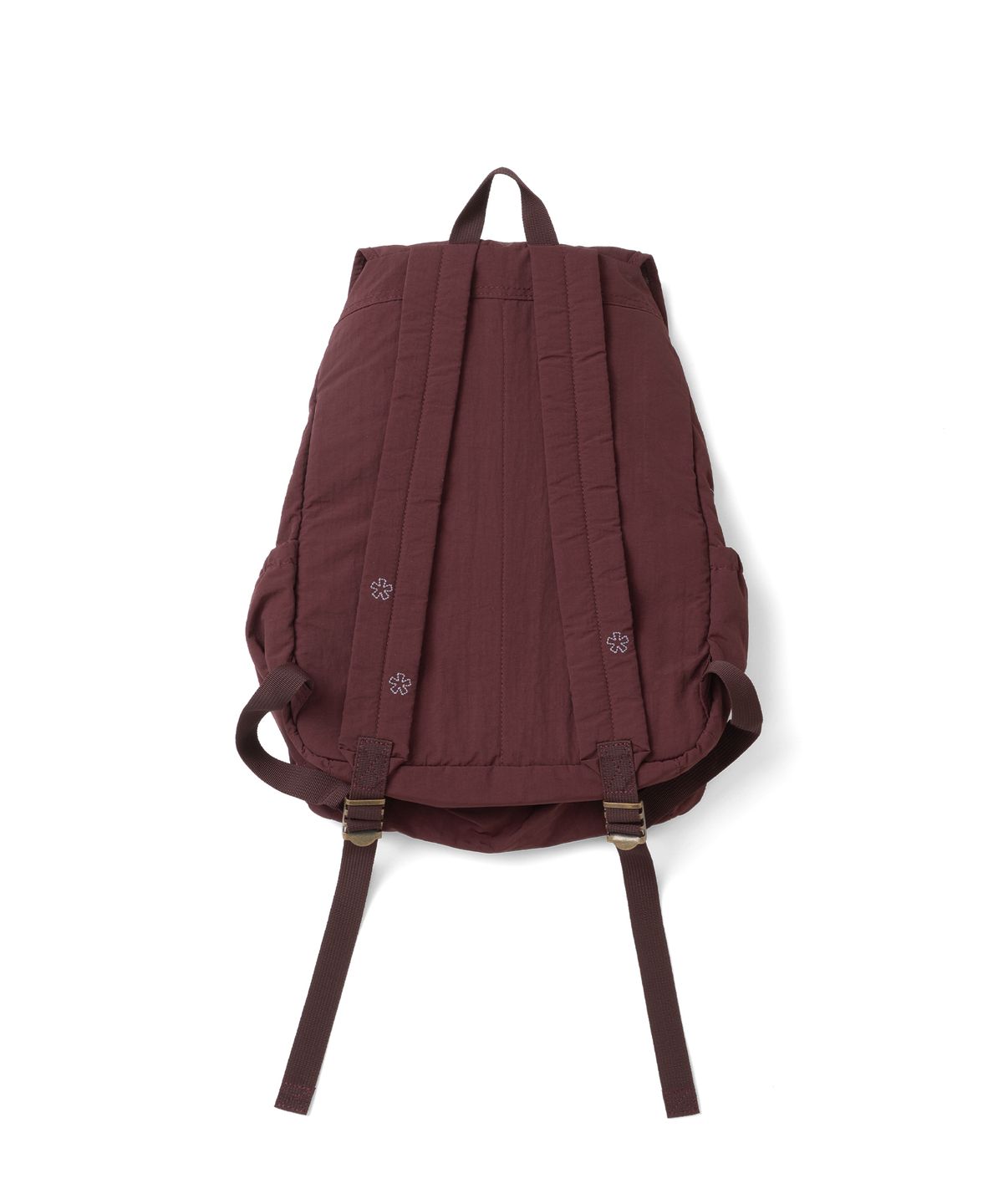 더콜디스트모먼트(THECOLDESTMOMENT) TCM nylon flap strap backpack (burgundy)