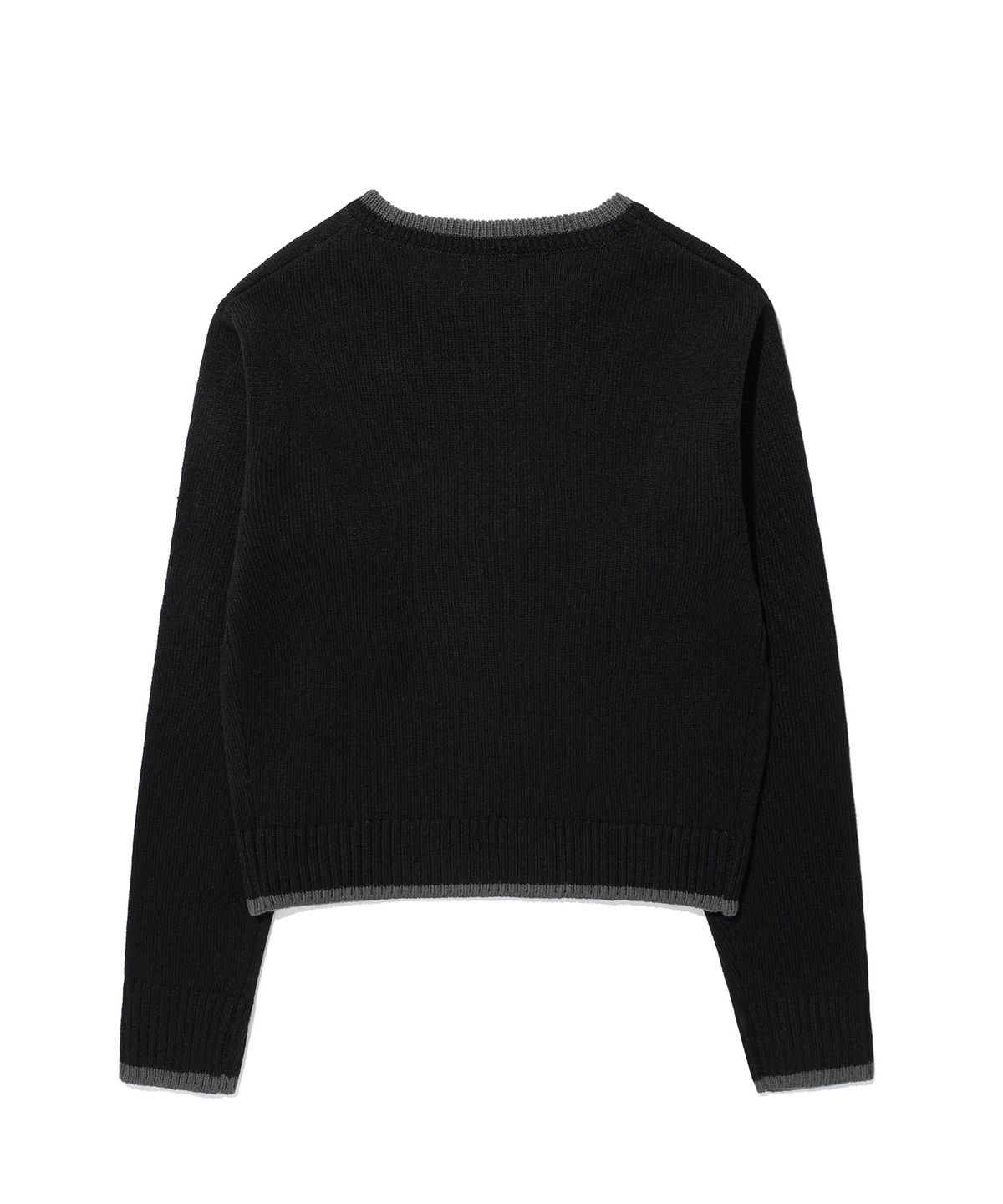 킴스 프레시 코튼 마켓(KIMS FRESH COTTON MARKET) (Unisex) Kims Bam Logo Sweater Black