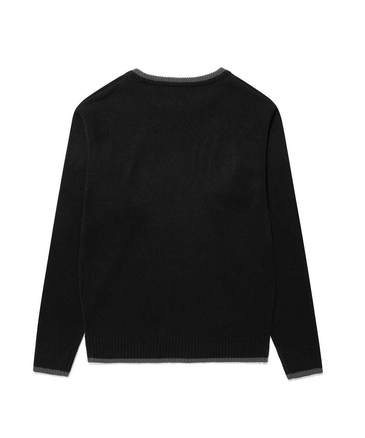 킴스 프레시 코튼 마켓(KIMS FRESH COTTON MARKET) (Unisex) Kims Bam Logo Sweater Black