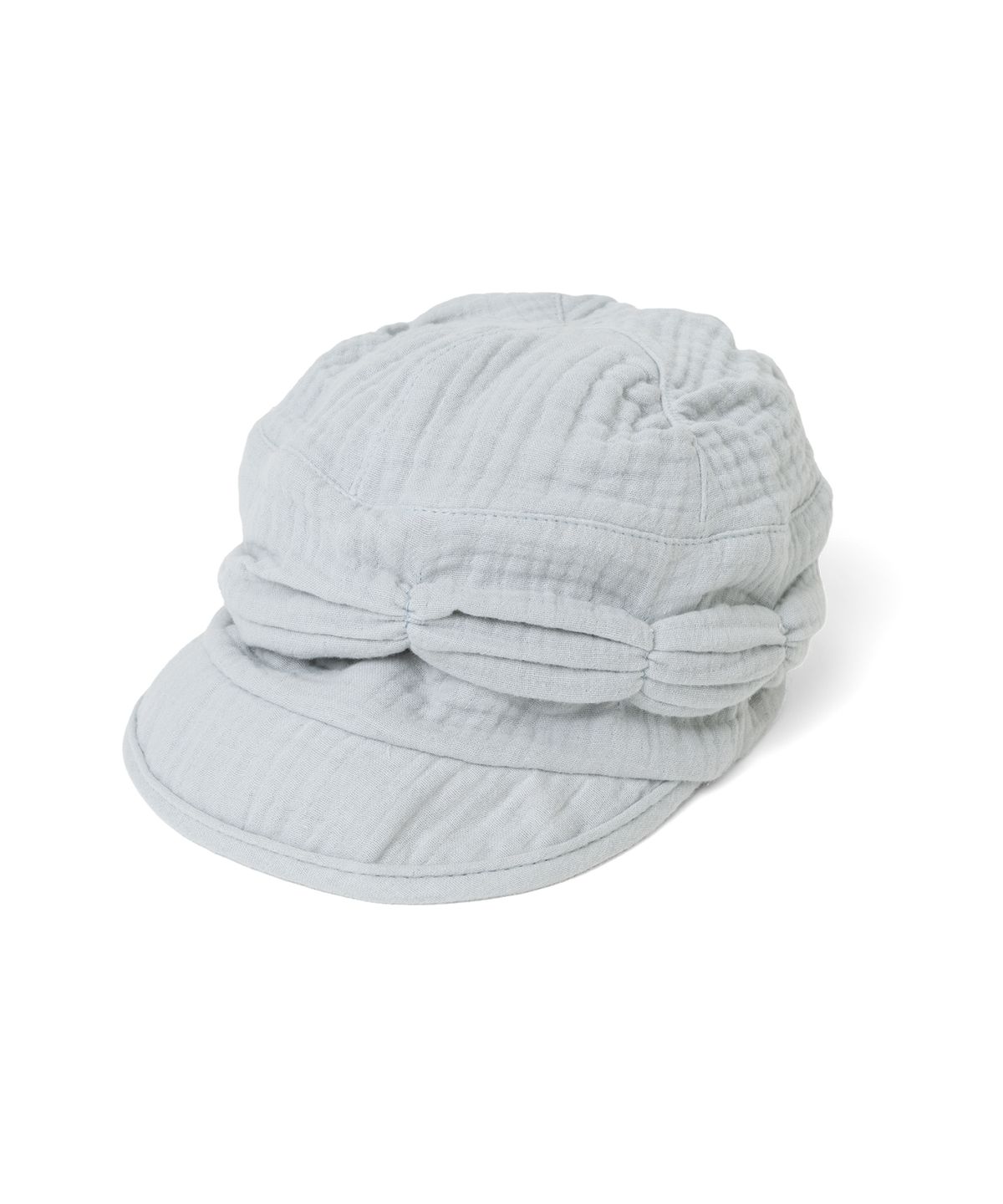 더콜디스트모먼트(THECOLDESTMOMENT) TCM shirring belt cap (mint grey)