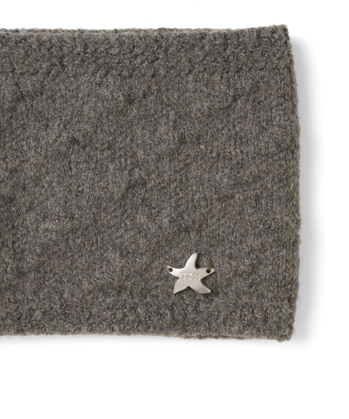 더콜디스트모먼트(THE COLDEST MOMENT) TCM cross knit head band (brown)