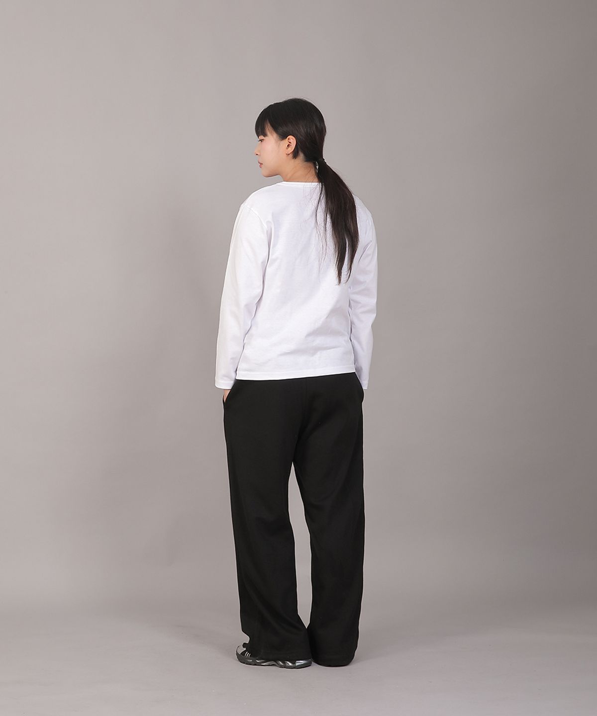 세인트크루(SAINTCREW) 소프트 밴딩 와이드팬츠 ESB-384 카키블랙