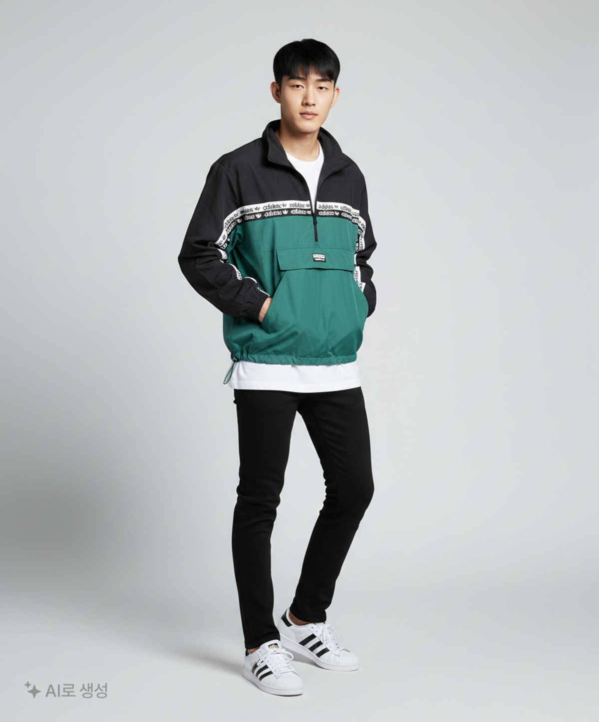 아디다스(ADIDAS) [EK4337] R.Y.V. BLKD 아노락 - 그린 XL