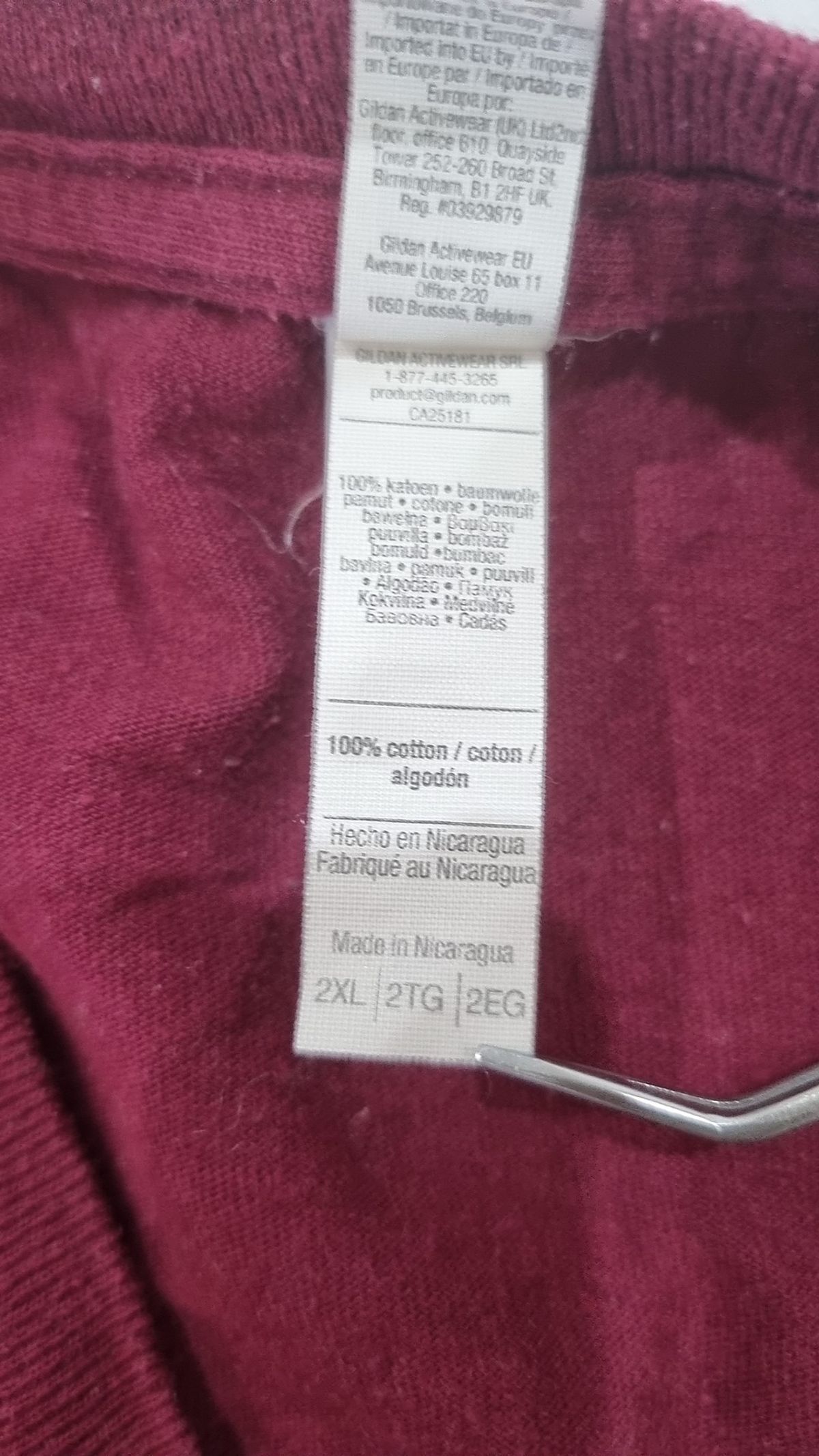 아메리칸 어패럴(AMERICAN APPAREL) 반소매 티셔츠 XXL