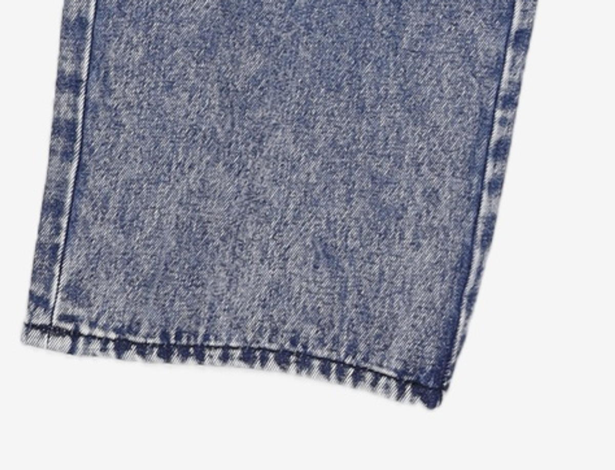 크리틱(CRITIC) HALF DOUBLE KNEE POCKET DENIM PANTS MEDIUM INDIGO S