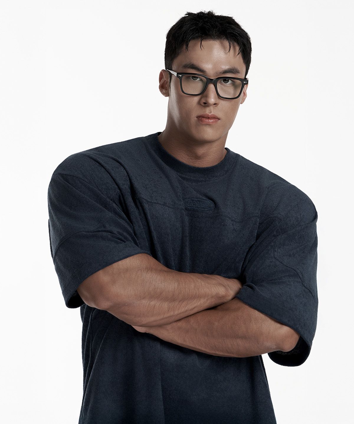 제이엘브(JELEVE) 원모어 소프트 테리 오버핏 숏슬리브