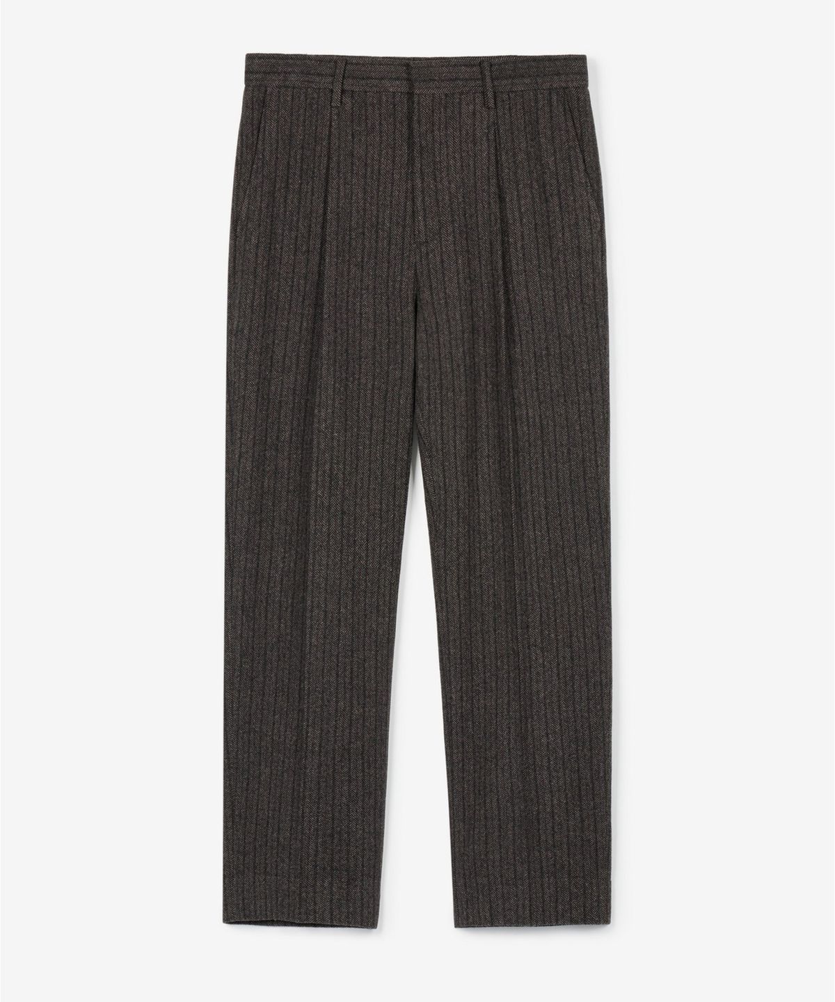 티엔지티(TNGT) [SET] Redford Wool Herringbone Jacket & Tapered-Fit Pants (Grey) 0TJA6F104G2