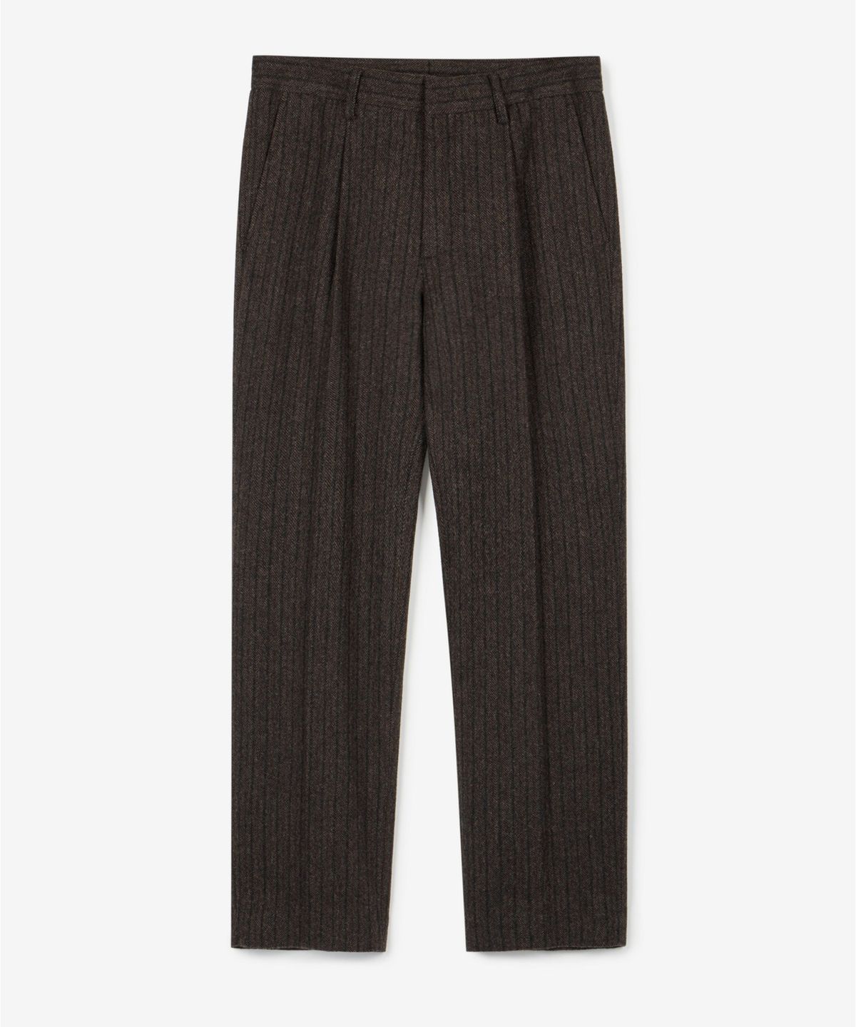 티엔지티(TNGT) [SET] Redford Wool Herringbone Jacket & Tapered-Fit Pants (Brown) 0TJA6F104W2
