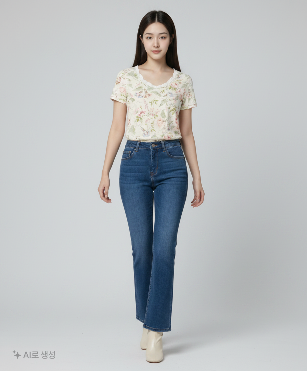 로라애슐리(Laura Ashley) 반소매 티셔츠 XS