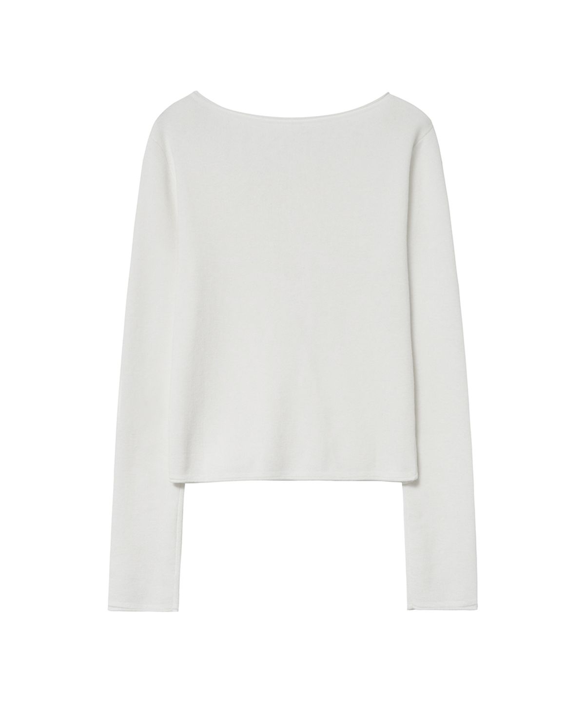 렌세(RENSE) Diagonal Button Cardigan Ivory