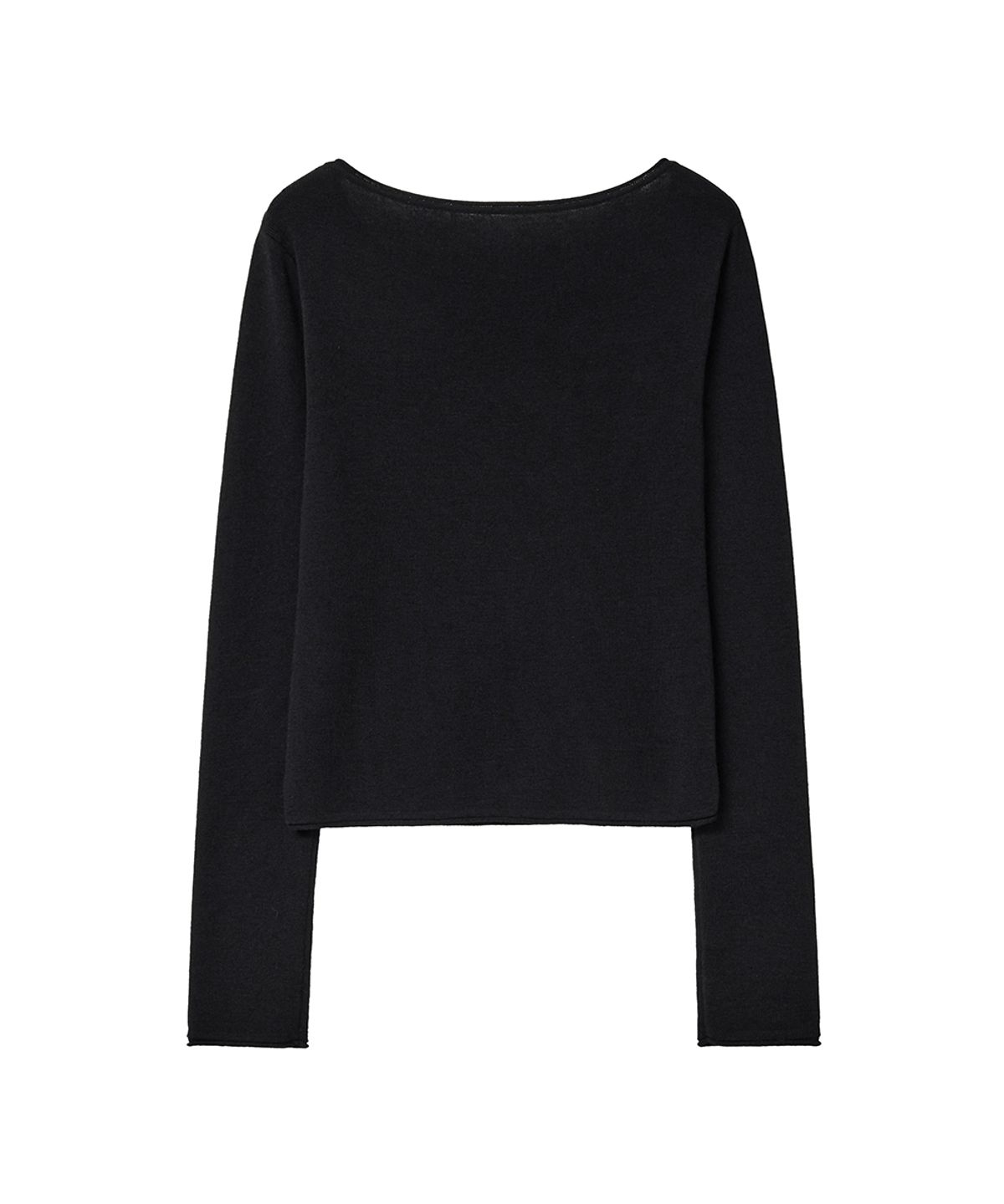 렌세(RENSE) Diagonal Button Cardigan Black