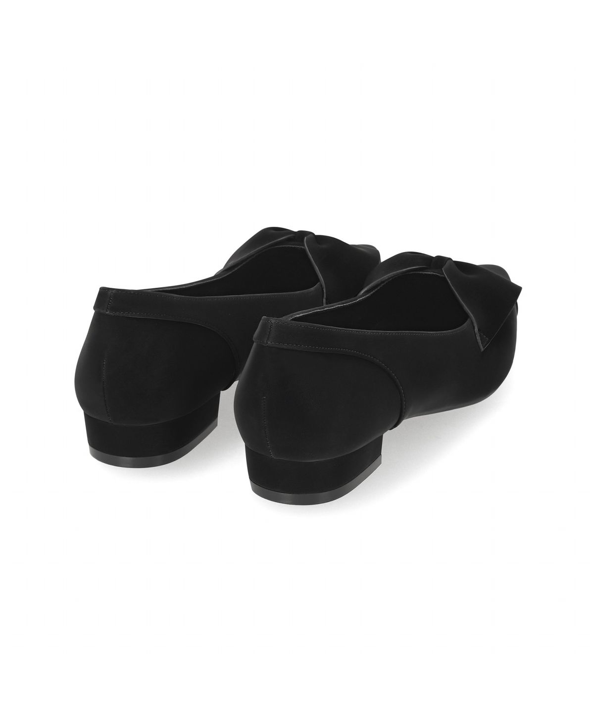 엘칸토(ELCANTO) 인텐스 여성 셔링 리본 플랫 펌프스  2cm LCWD41I639