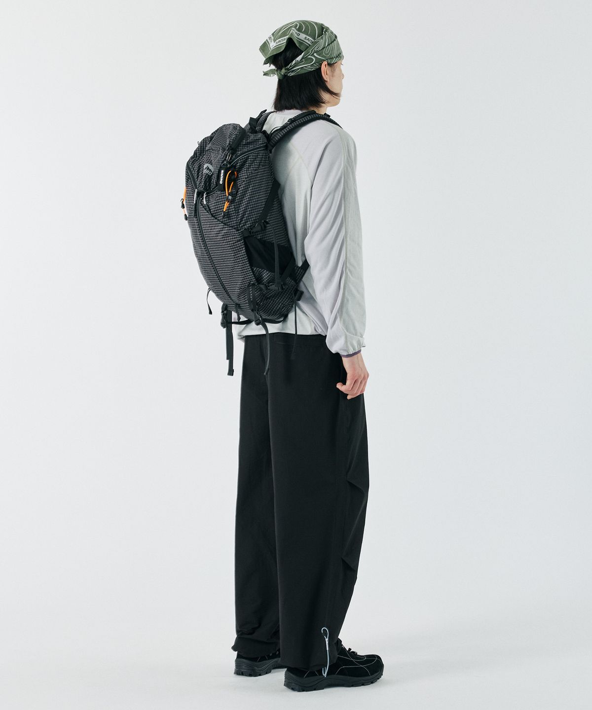 산로(SANRO) [UNISEX] 사이드 스트링 팬츠 - 블랙