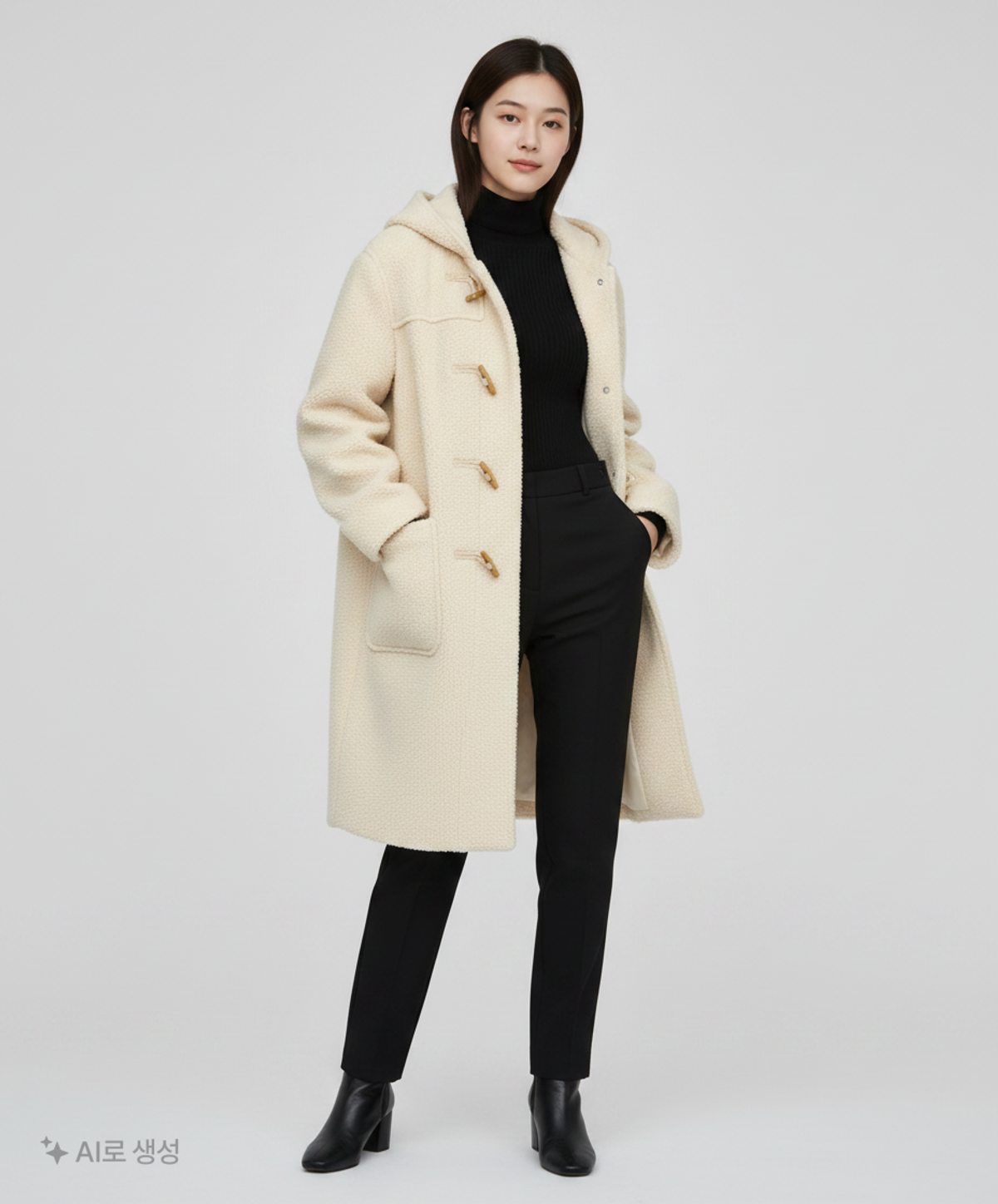스파오(SPAO) 무스탕/퍼 M