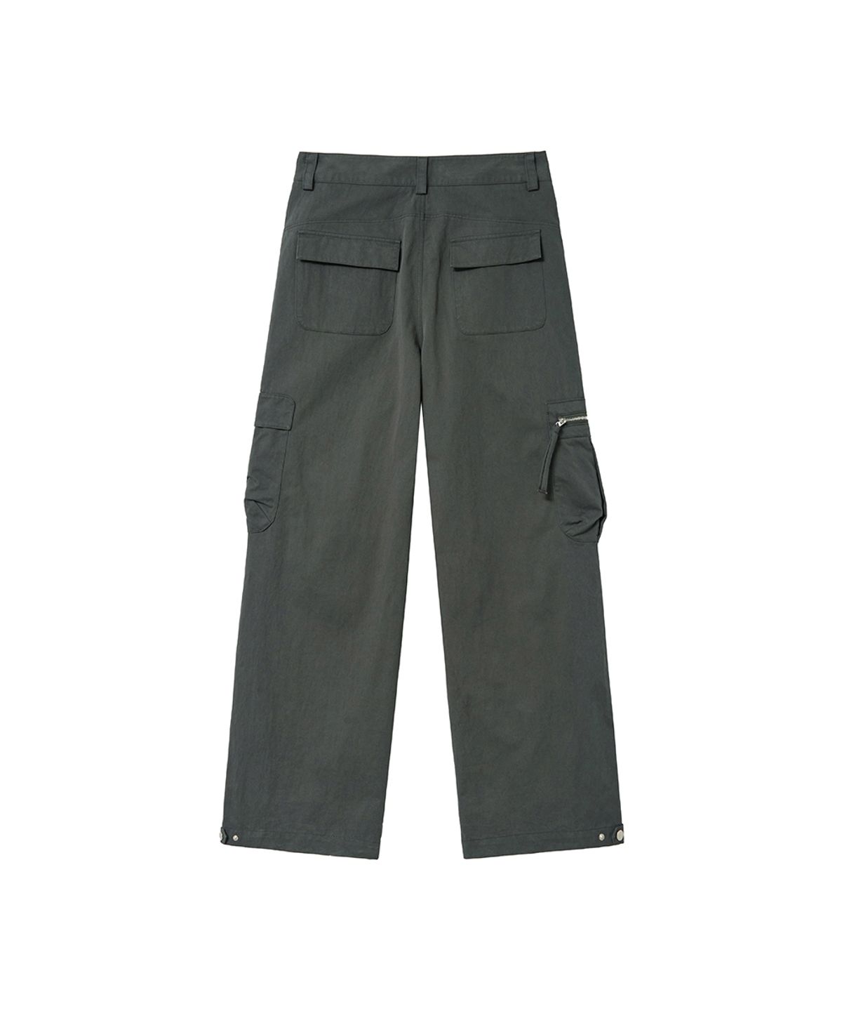 렌세(RENSE) Washed Cargo Pants Charcoal