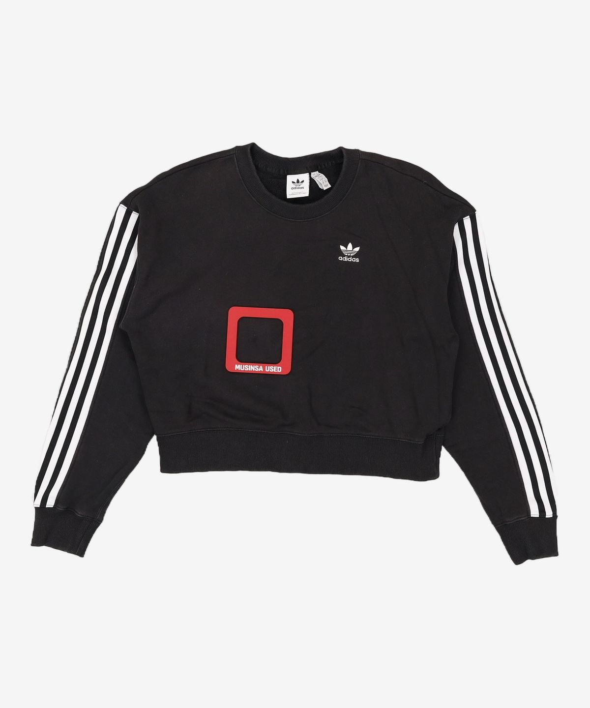 아디다스(ADIDAS) 스웨트셔츠 - 블랙 / HC2064 S