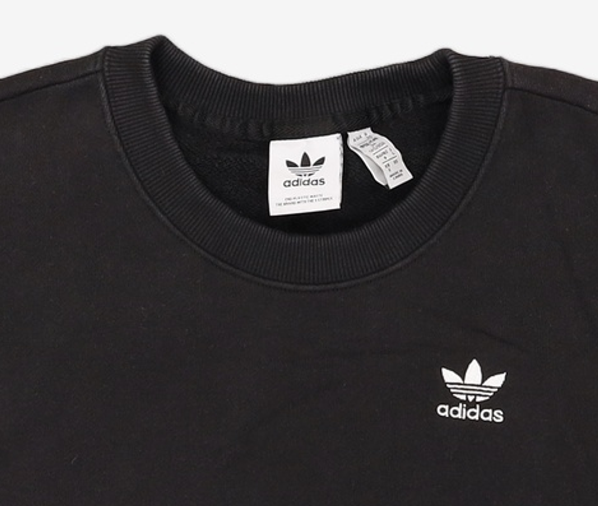 아디다스(ADIDAS) 스웨트셔츠 - 블랙 / HC2064 S