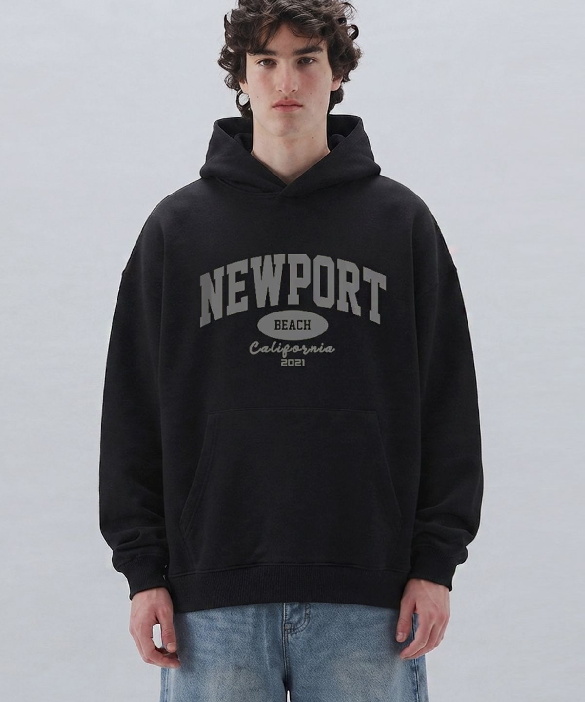 엠블룩(AMBLELOOK) 후디드 스웨트셔츠 NEWPORT (3color)