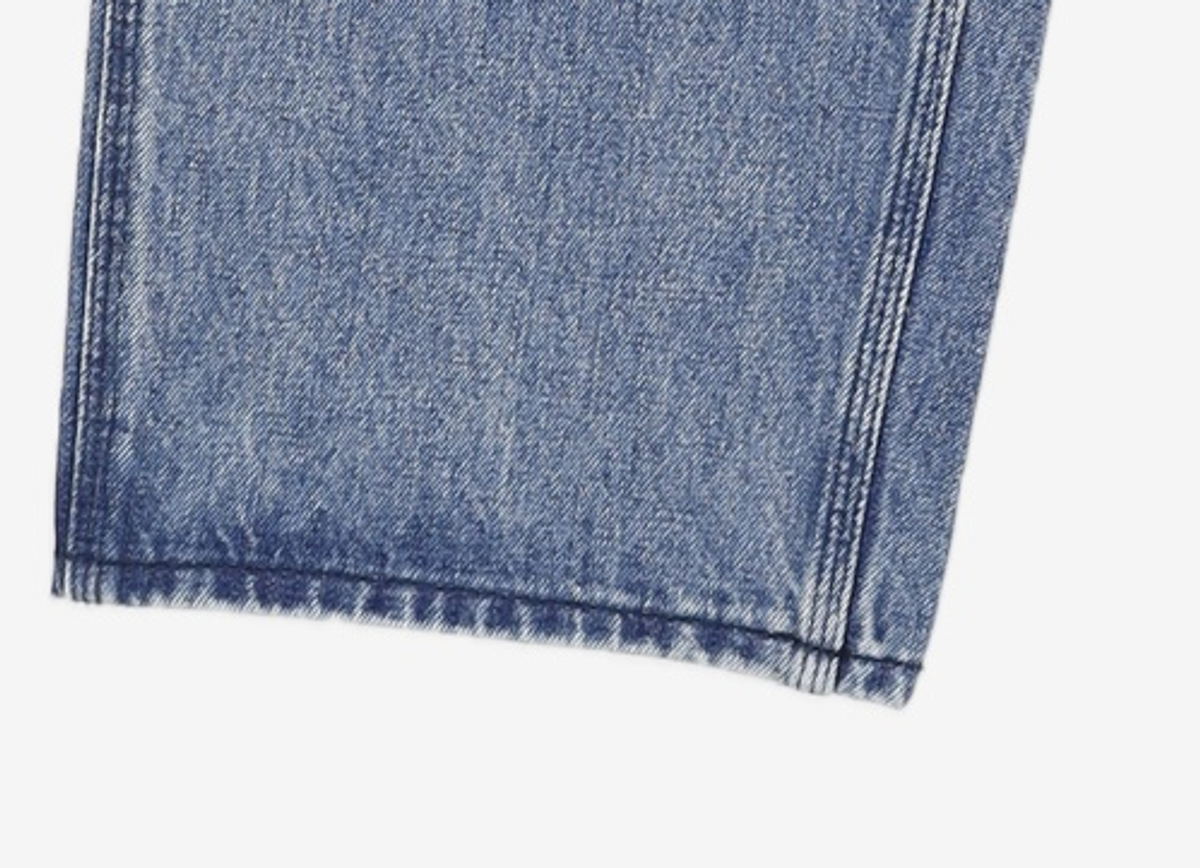 디스이즈네버댓(THISISNEVERTHAT) Denim Double Knee Pant Blue S