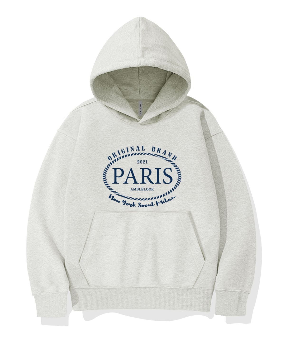 엠블룩(AMBLELOOK) 후디드 스웨트셔츠 PARIS25 (3color)