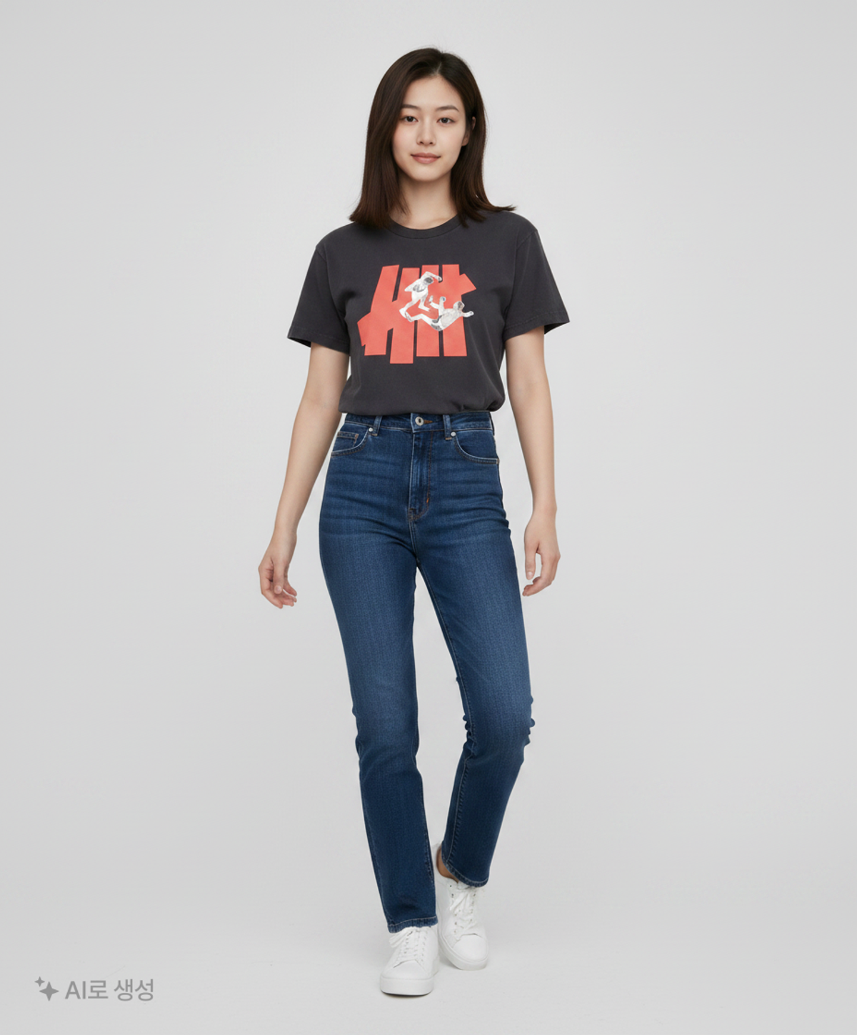 언디핏티드(UNDEFEATED) 반소매 티셔츠 S