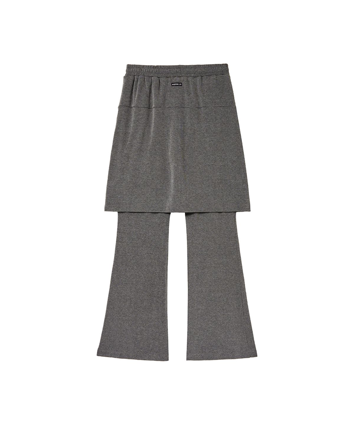 렌세(RENSE) Button Midi Skirt Pants Charcoal
