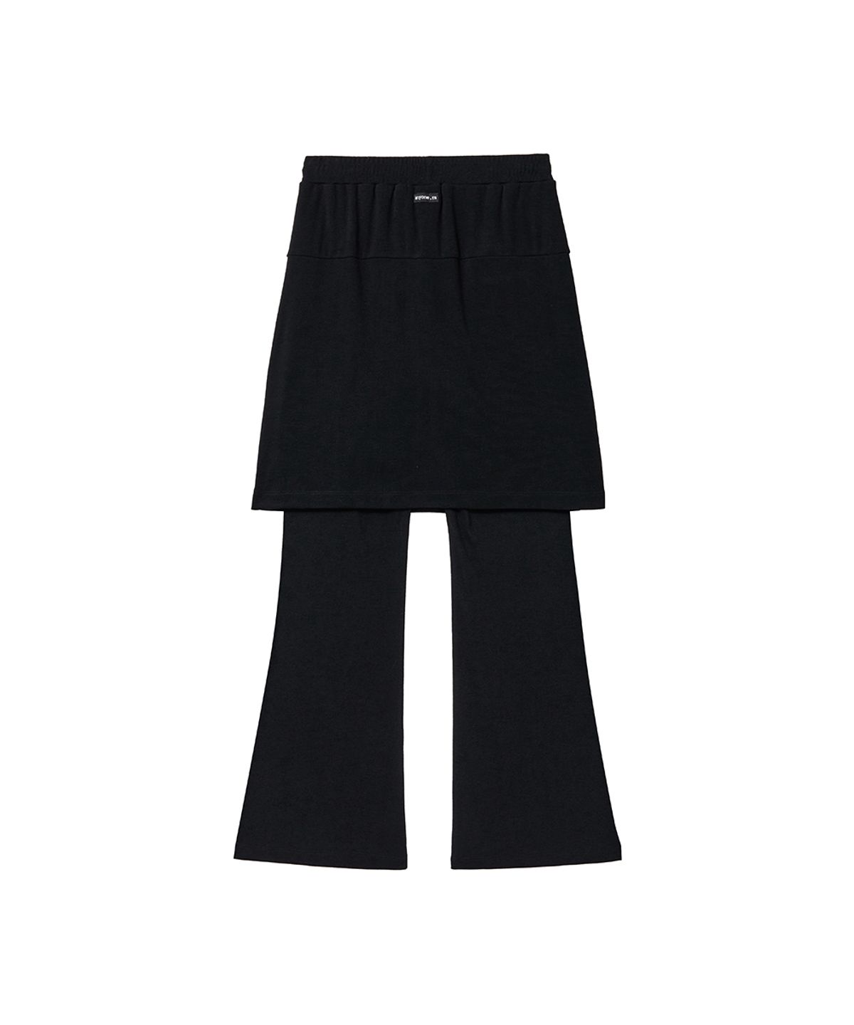 렌세(RENSE) Button Midi Skirt Pants Black