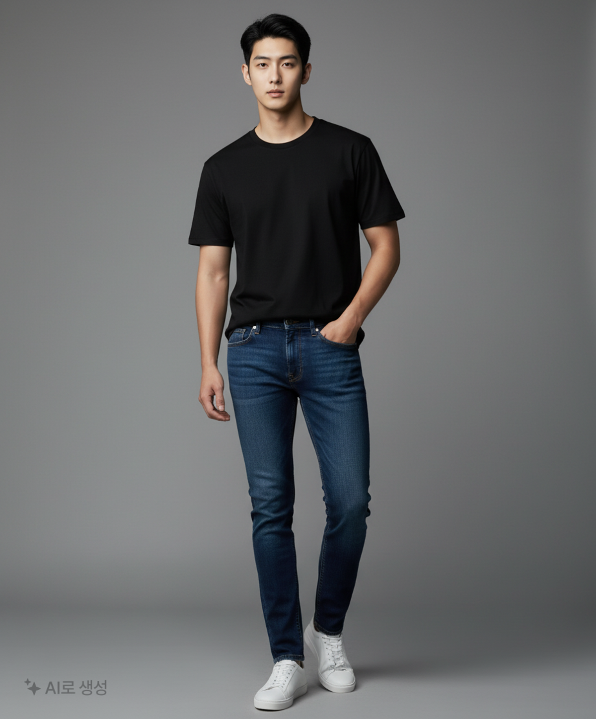 티엔지티(TNGT) Essential Cropped Tee (Black) TNTS6E205BK 105