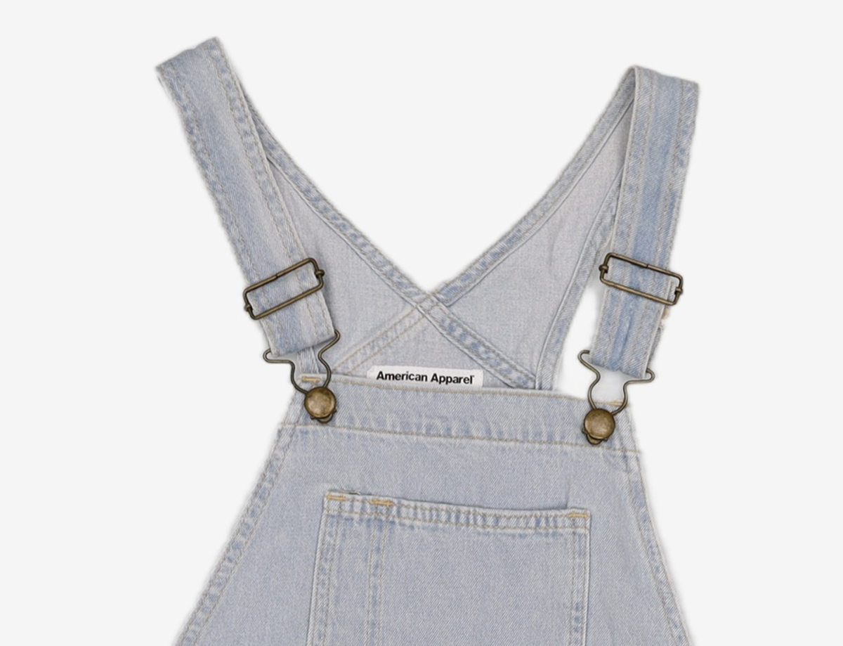 아메리칸 어패럴(AMERICAN APPAREL) 오버올 XS