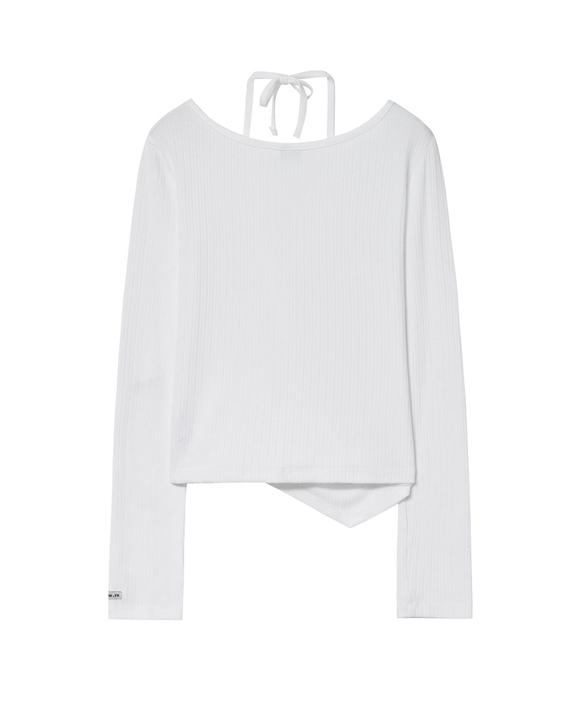 렌세(RENSE) Halter Layered Tee White