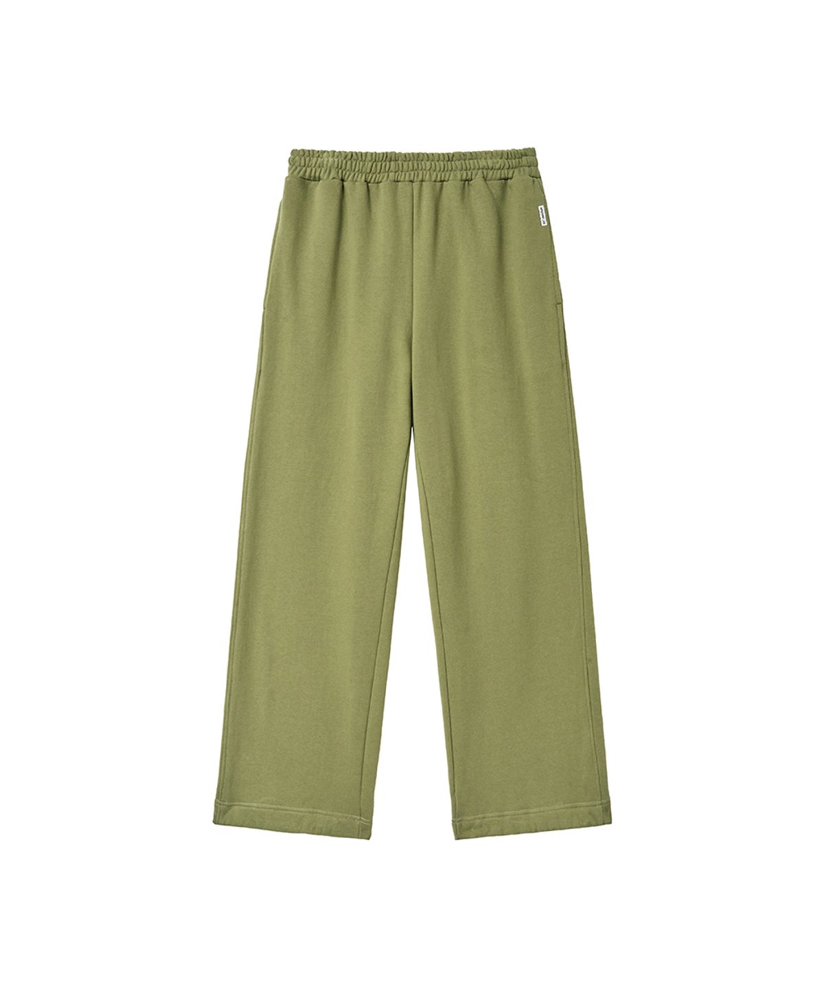 렌세(RENSE) RS String Wide Sweat Pants Green