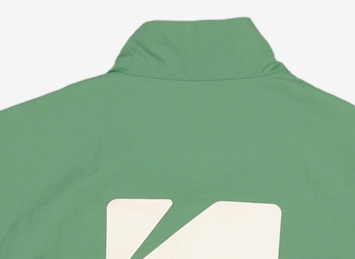 코닥(KODAK) 에센셜 빅로고 우븐 자켓 우먼 GREEN XS