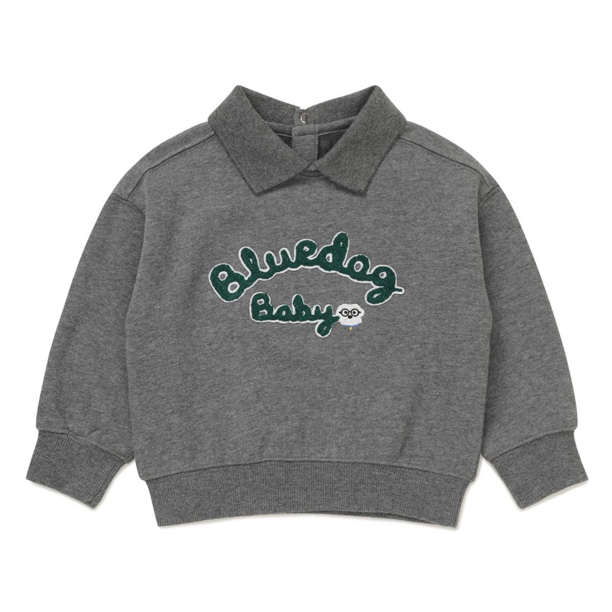 블루독 베이비(BLUEDOGBABY) 클래식 카라맨투맨A (46A19-334-03)