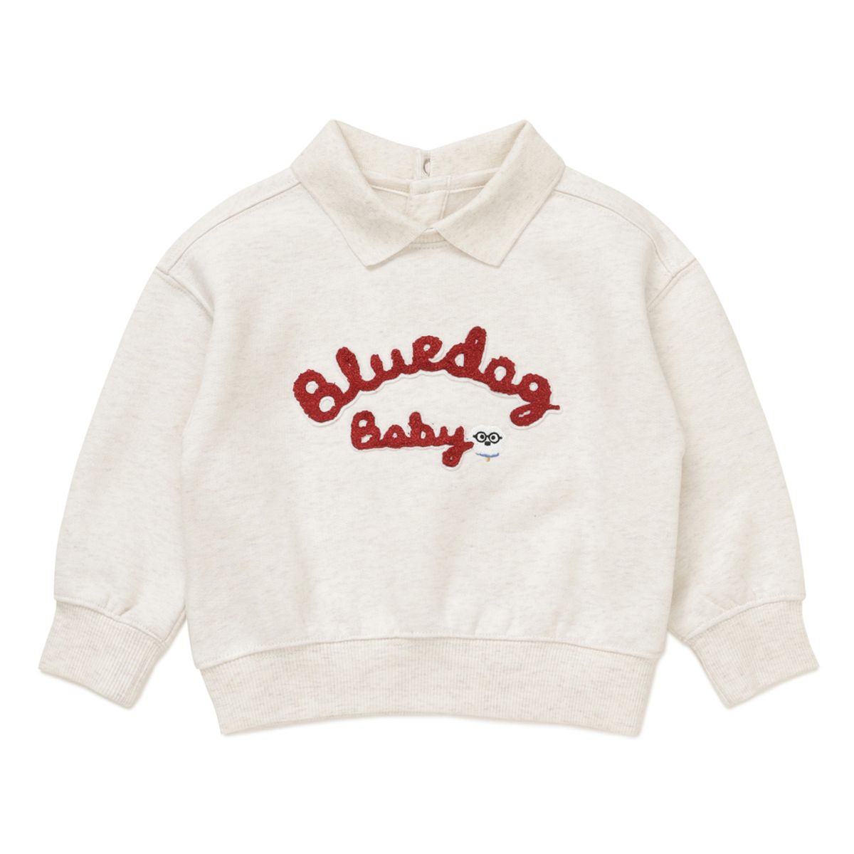 블루독 베이비(BLUEDOGBABY) 클래식 카라맨투맨B (46A19-334-04)