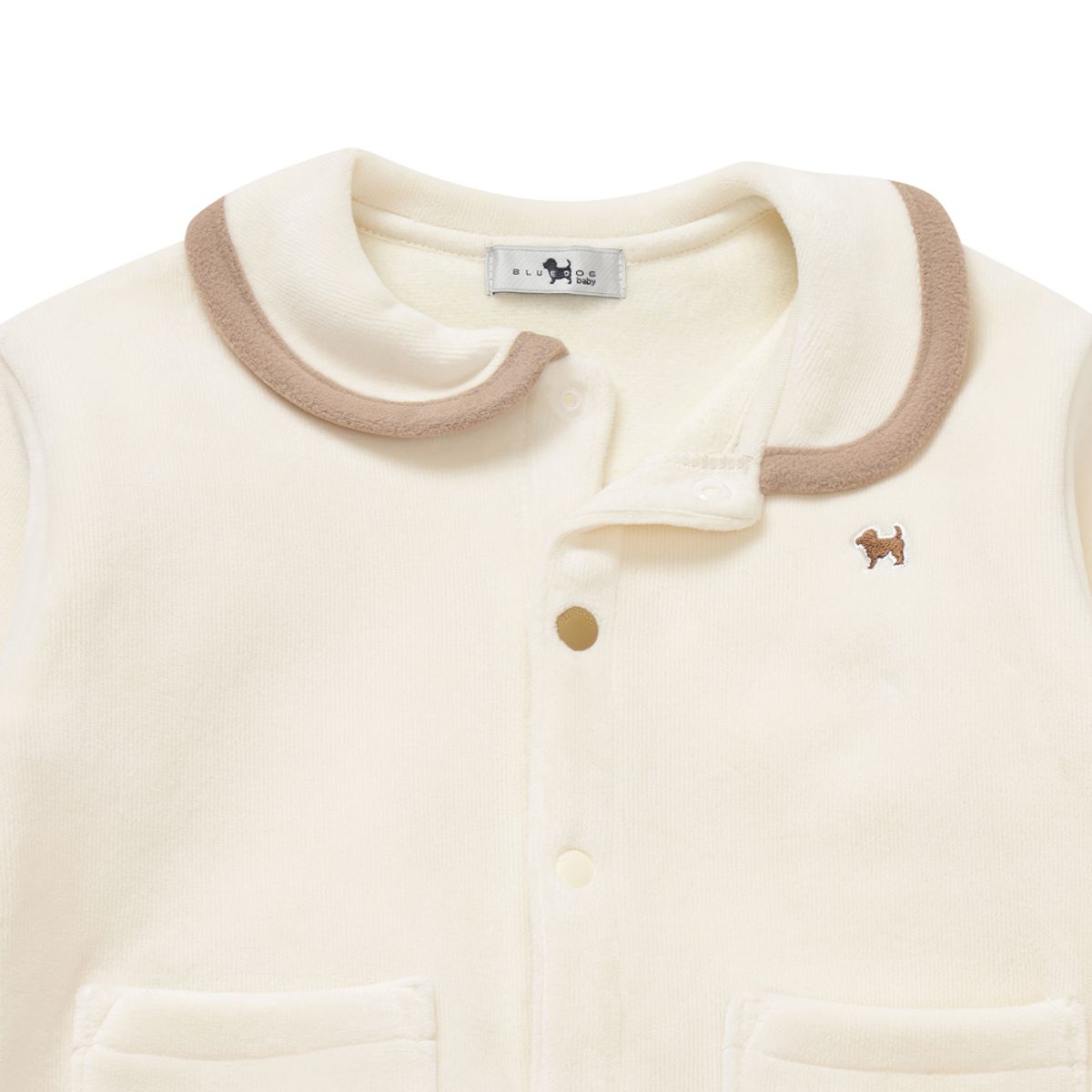 블루독 베이비(BLUEDOGBABY) 소프트 코지 우주복 (46A19-600-01)