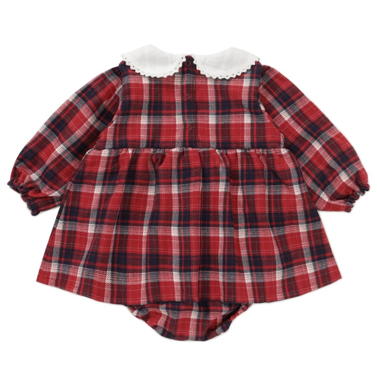 블루독 베이비(BLUEDOGBABY) 메리 체크 바디수트 (46A13-604-04)