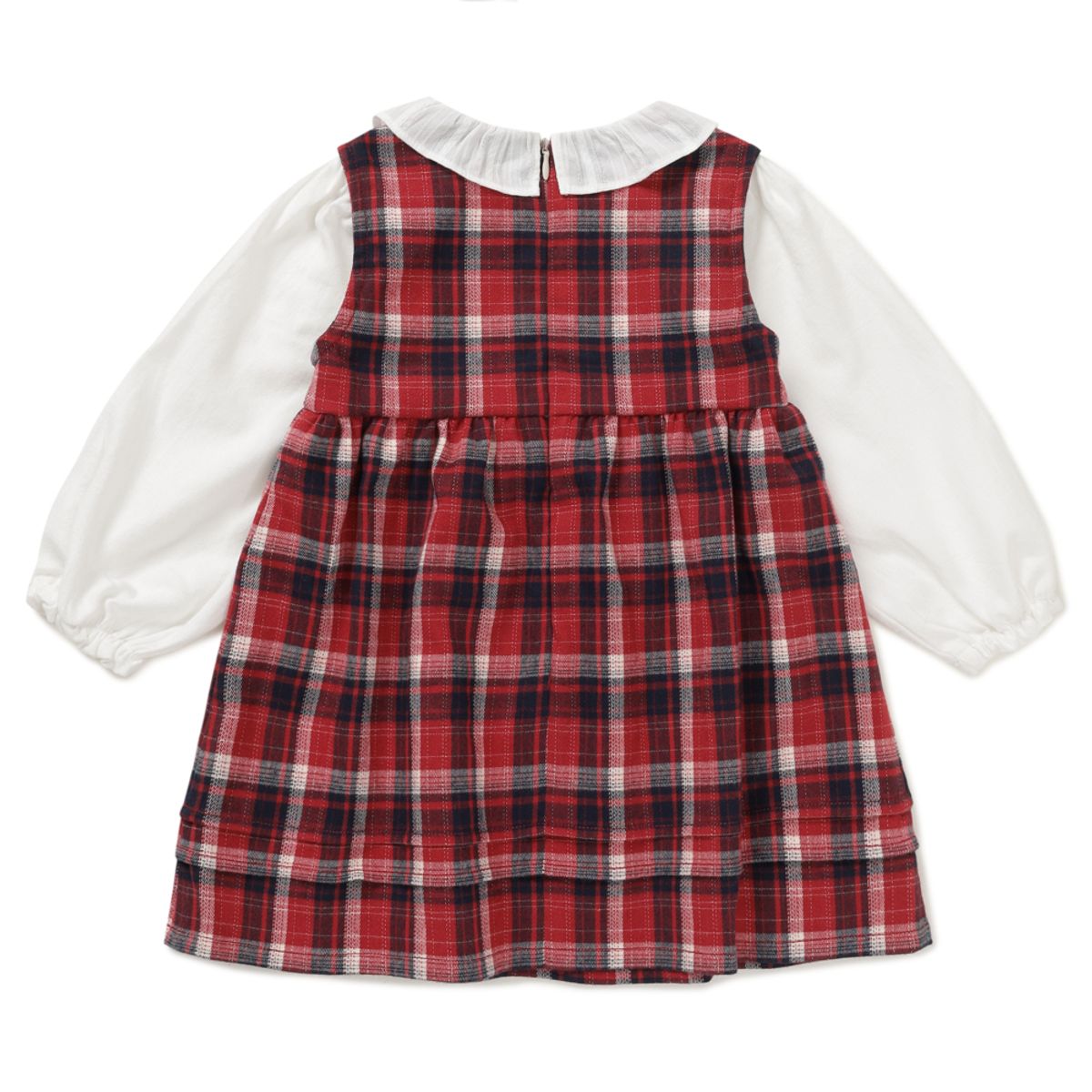 블루독 베이비(BLUEDOGBABY) 메리 체크드레스 (46A19-400-02)