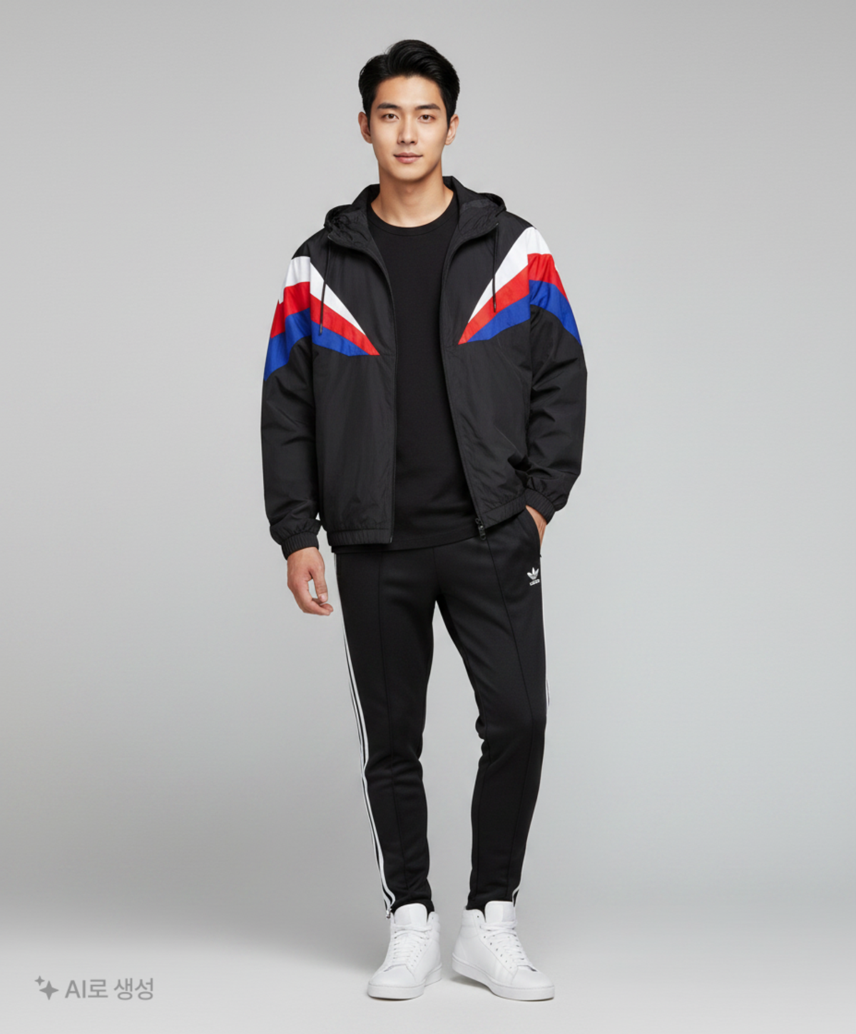 아디다스(ADIDAS) 나일론/코치 재킷 120