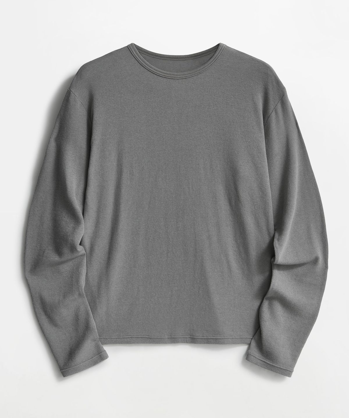 엘무드(LMOOD) 글램 울 텐셀 크루넥 롱 슬리브 (2 COLOR)