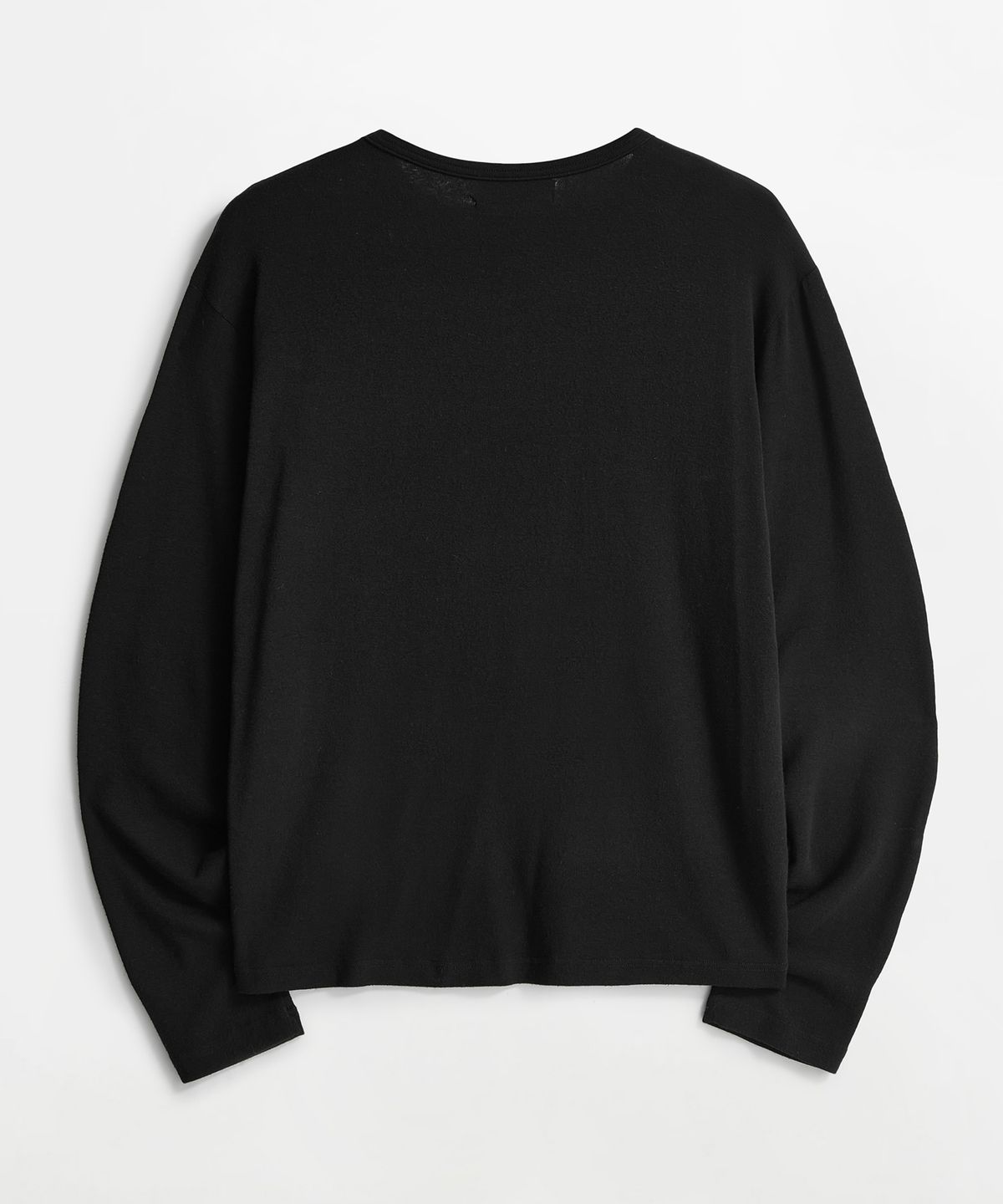엘무드(LMOOD) 글램 울 텐셀 크루넥 롱 슬리브 (2 COLOR)