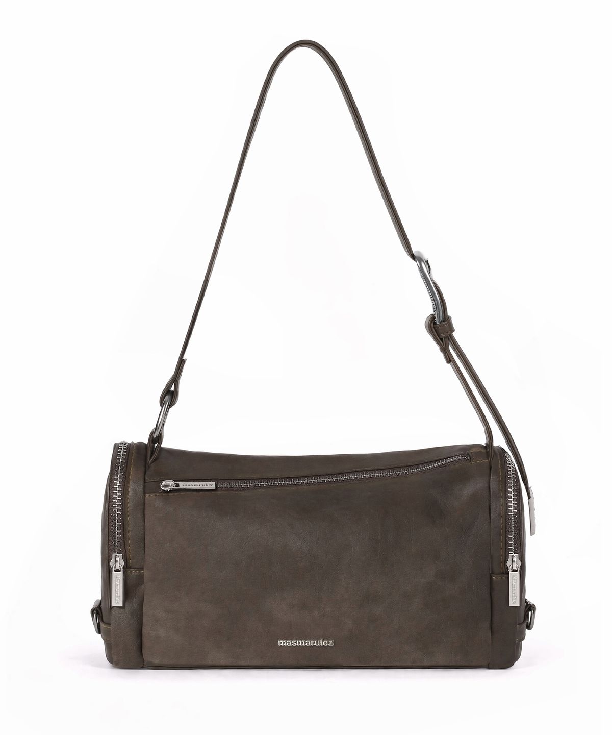 마스마룰즈(MASMARULEZ) Bolt buckle bag_Dark Brown