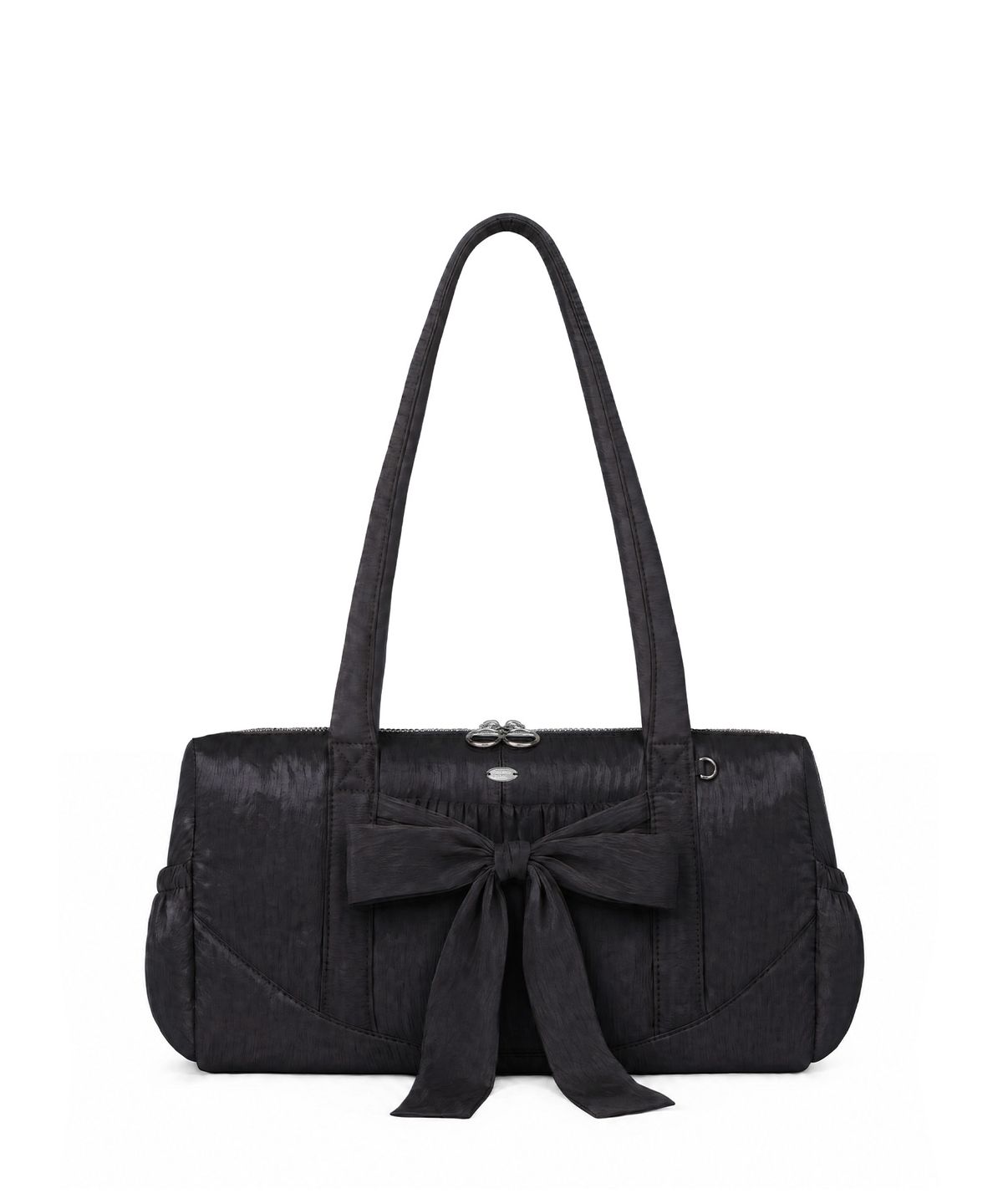 마스마룰즈(MASMARULEZ) Breeze ribbon duffel bag_Black